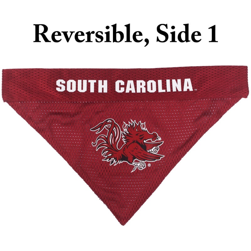Pets First Collegiate Pet Accessories, Reversible Bandana, South Carolina Gamecocks, Large/X-Large - Image 3